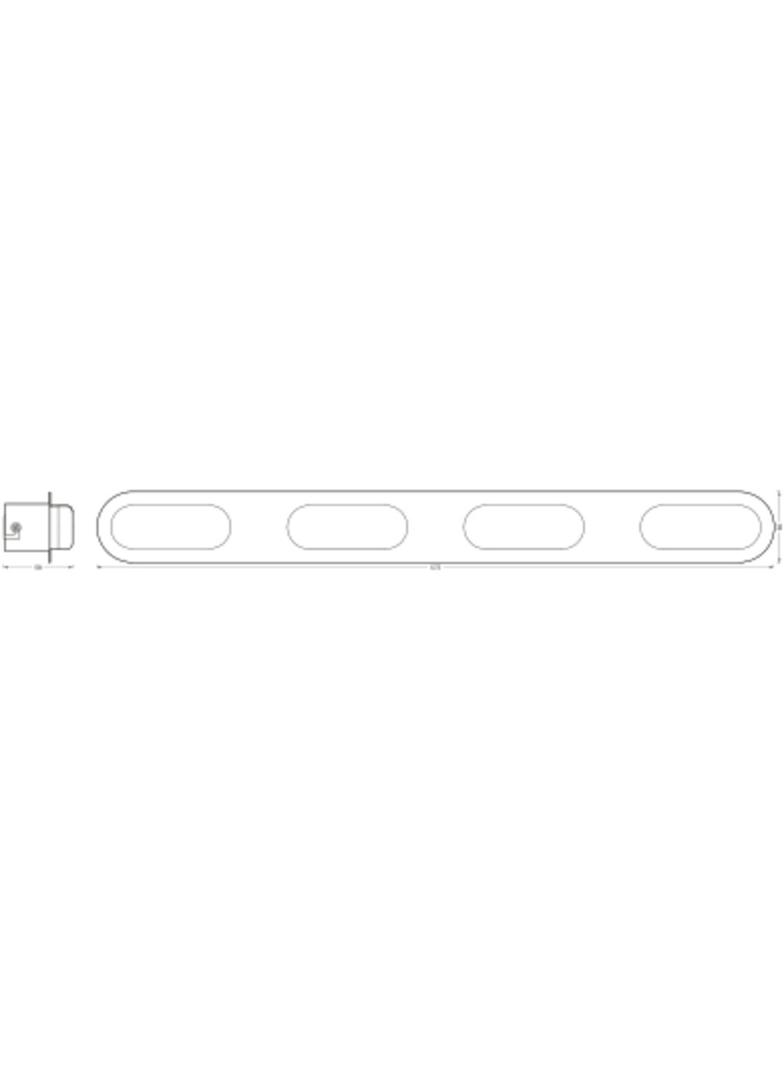 Oprawa SMART+ WIFI ORBIS DUPLO 580 IP44 TW CR