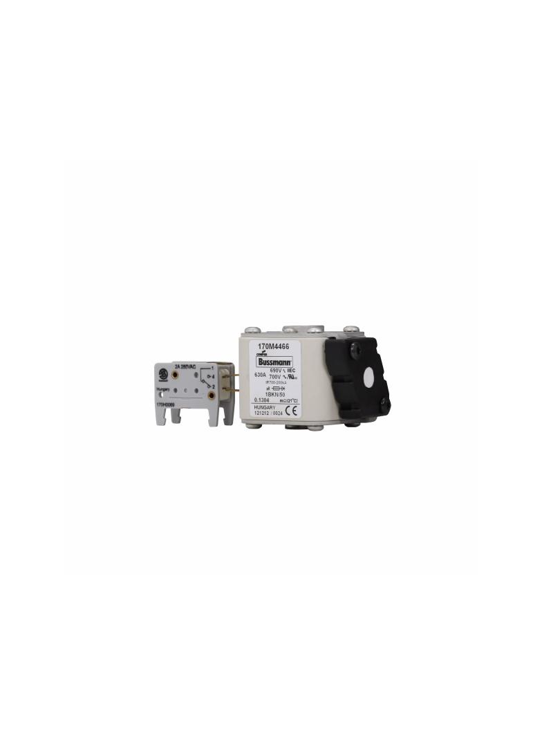 FUSE 630A 690V 1BKN/50 AR UC Wkładka szybka 630A AC 690V rozmiar 1 53x69x51 mm aR IEC UL, 170M4466 E