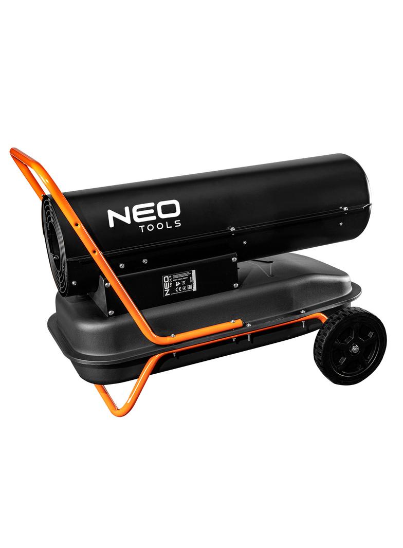 Nagrzewnica olejowa 30kW, zbiornik 38l, kółka