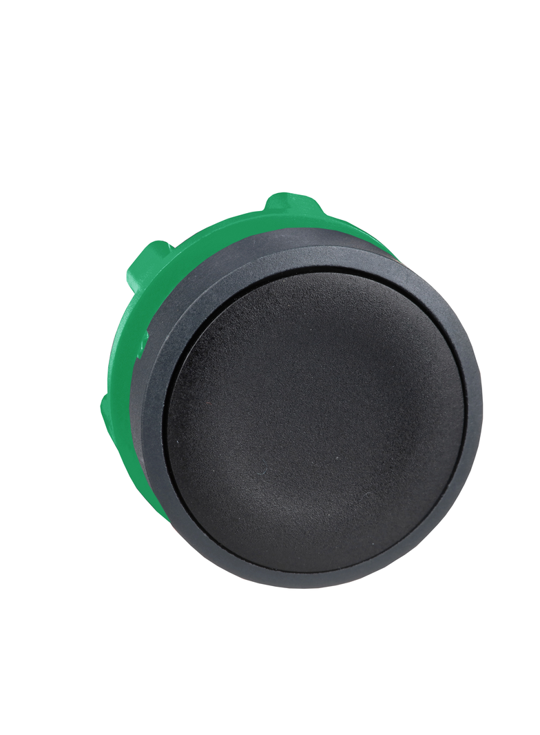 Harmony XB5 Przycisk płaski plastikowego z samopowrotem czarna bez oznaczenia ZB5AA2 Schneider