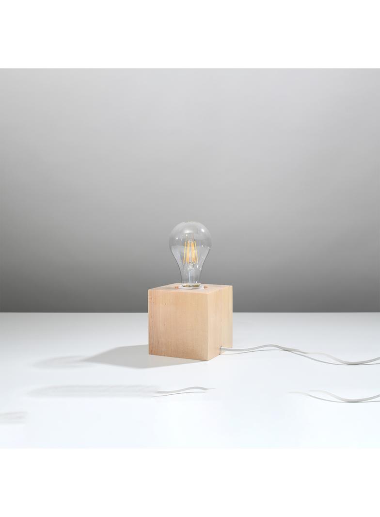 Sollux Lampa biurkowa ARIZ naturalne drewno SL.0677