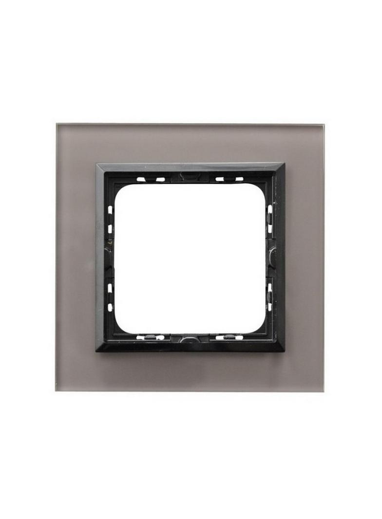 SONATA Ramka pojedyncza - kolor szare szkło
