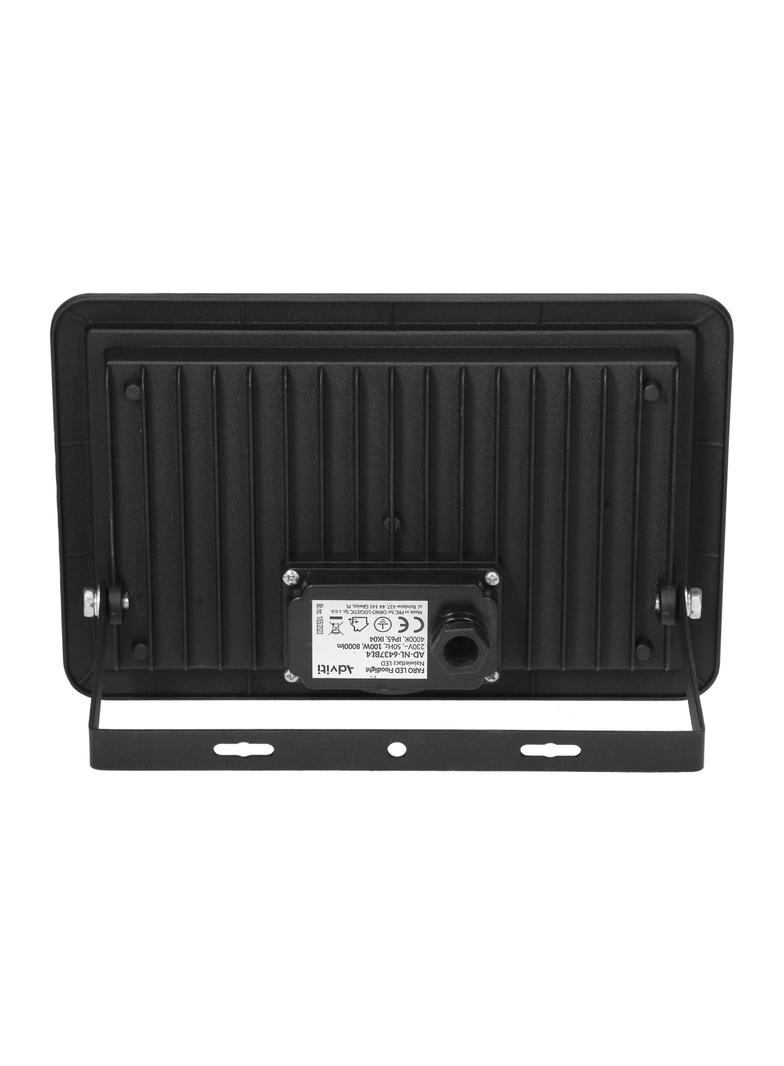 FARO LED 100W naświetlacz, 8000lm, IP65, 4000K, aluminium + szkło AD-NL-6437BL4 ORNO