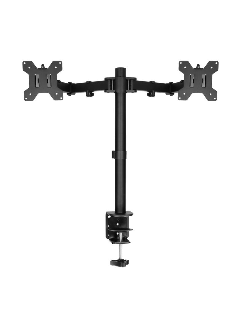 Biurkowy uchwyt do dwóch monitorów 13"-27”