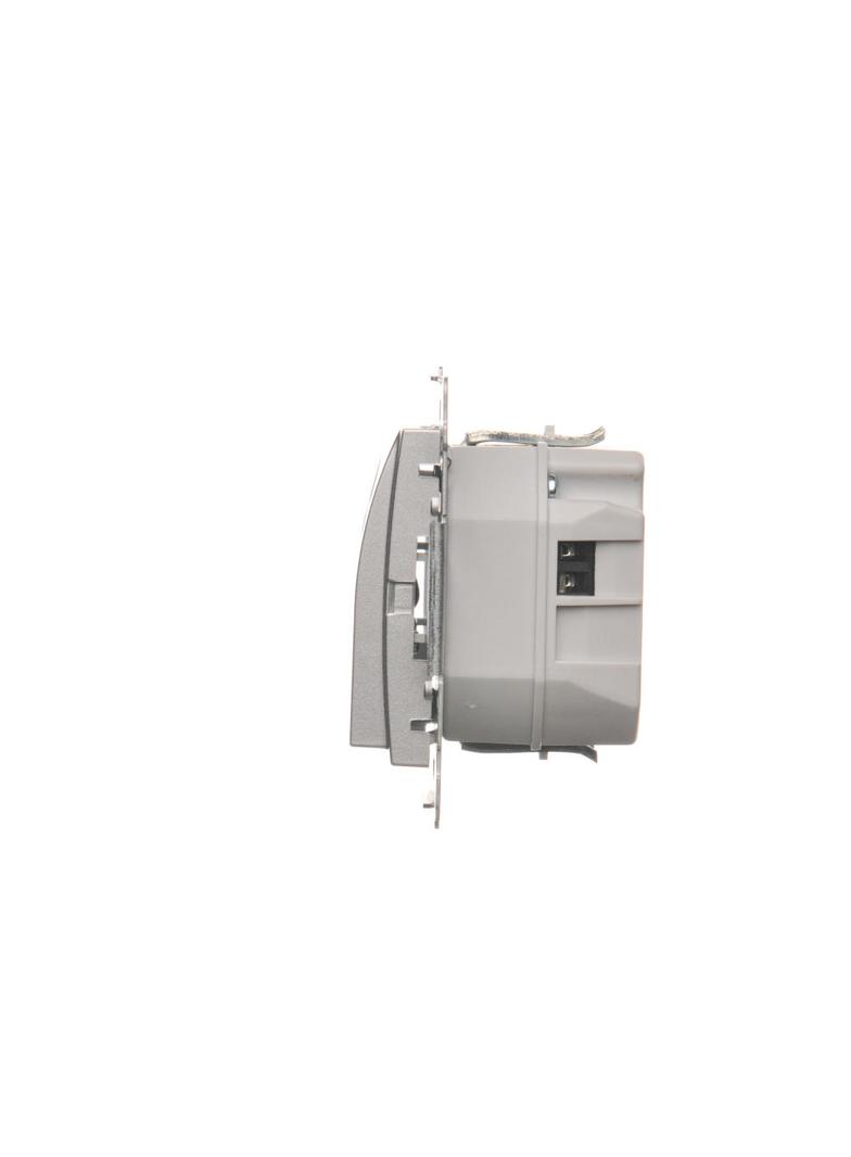 Simon 54 Oprawa oświetleniowa LED 230 V AC 1.1 W białe zimne 5900 K srebrny mat DOSA.01/43 KONTAKT