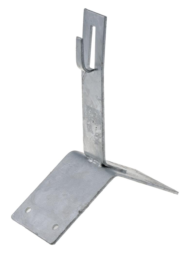 Uchwyt dachowy, szczytowy B = 11 cm (zacisk przez zagięcie) oc.ogniowy