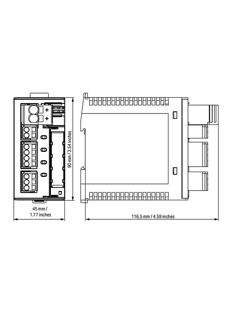 EPSITRON zabezpieczenie elektron. 24 V DC 4 x 6A
