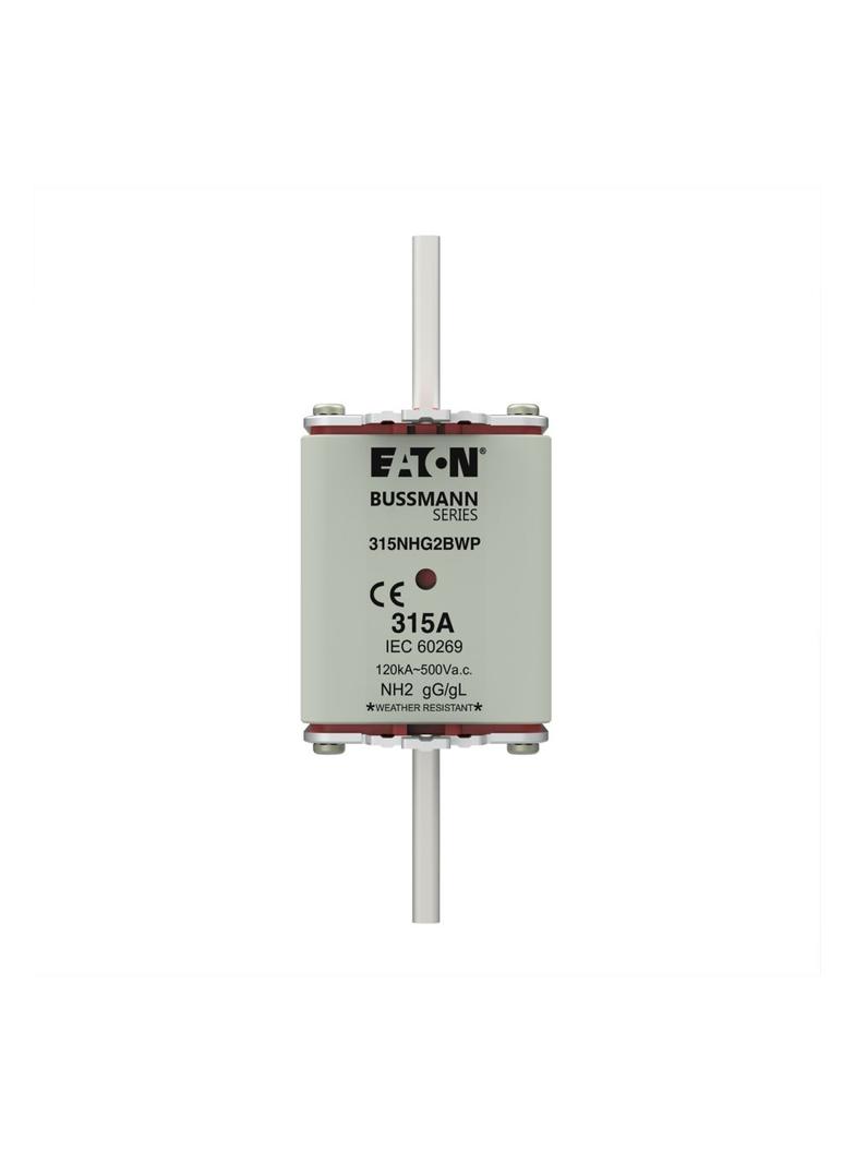 NH 315A 500V gG rozmiar 2 WEATHER RESISTANT NH LV 315A 500V gG rozmiar 2 WR 315NHG2BWP EATON