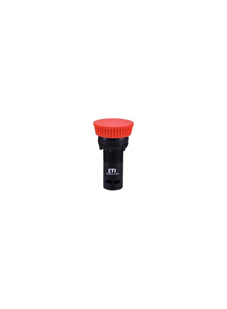 Przycisk kompaktowy z guzikiem-grzybek, 1NC, czerwony ECM-P01-R 004771481 ETI
