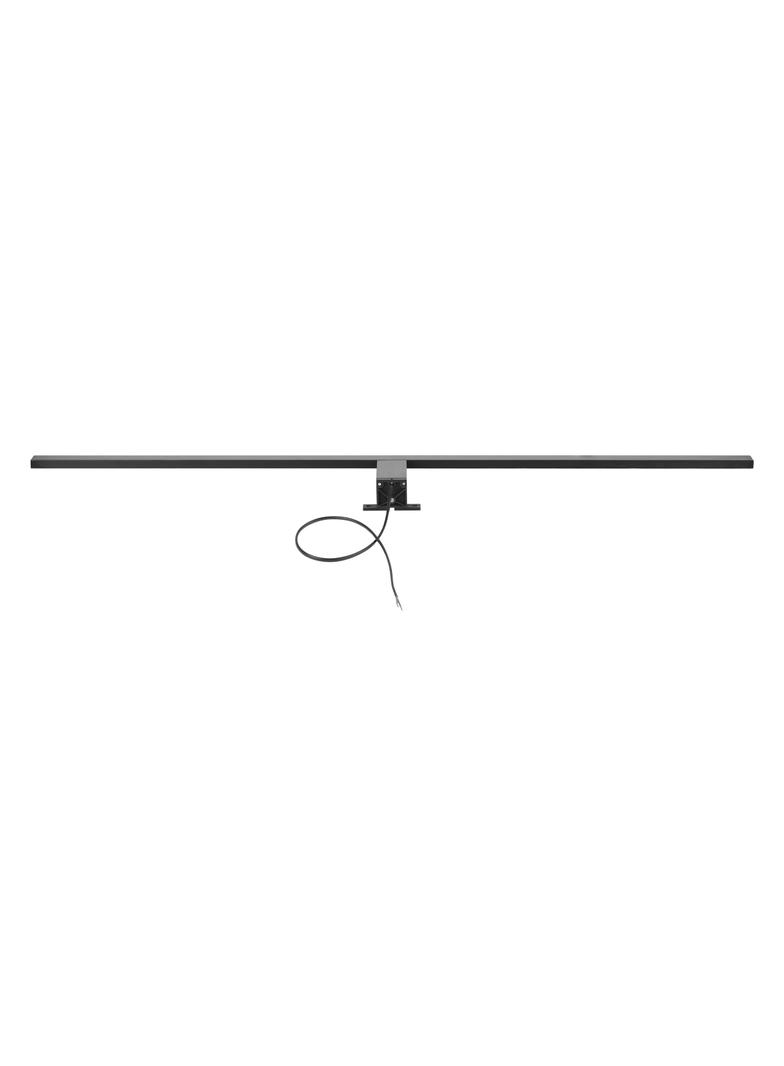 NORTES LED 18W, lampa nad lustro, 1600lm, 4000K, dł. 100 cm, aluminium, czarna AD-OM-6209L4/B ORNO