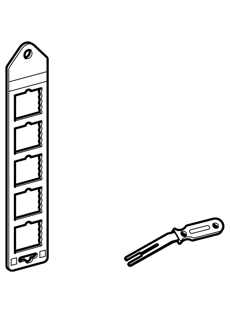 Oznaczniki, ramki na opisy 10szt