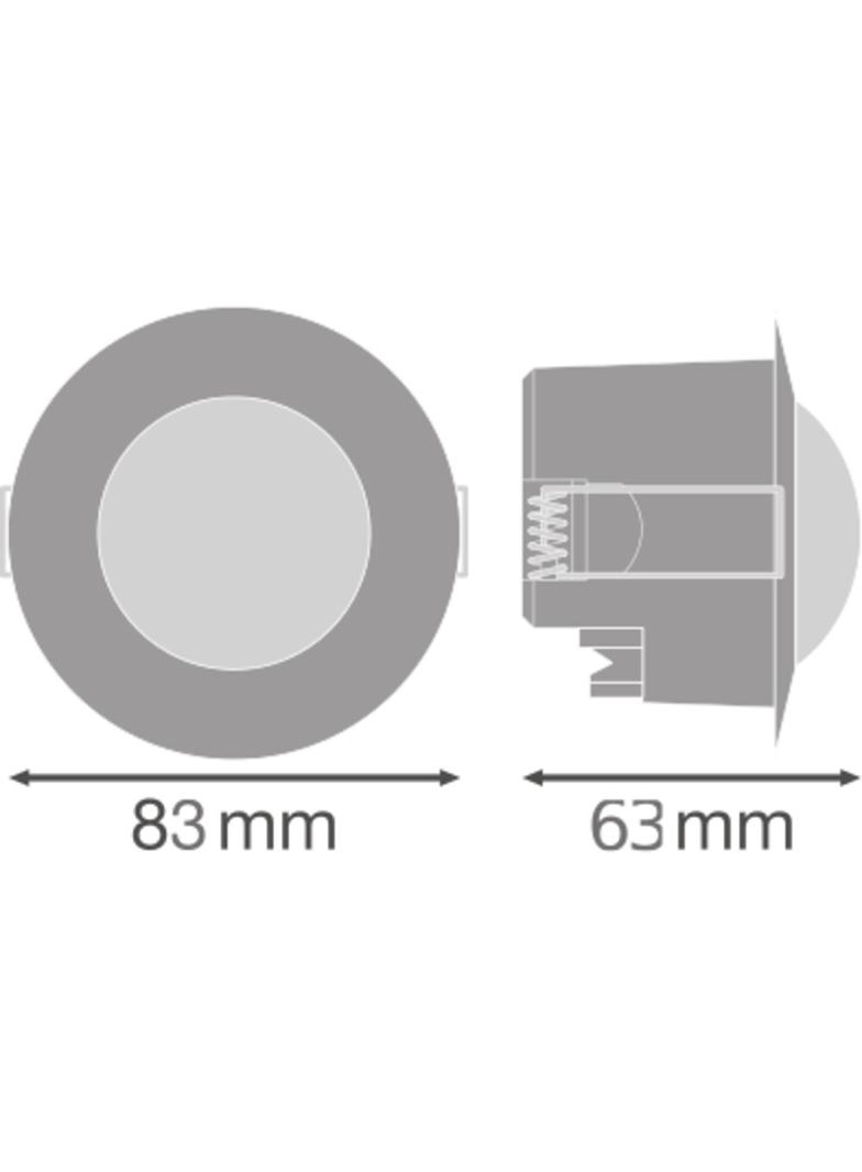 Czujnik SENSOR CEILING FLUSH 360DEG IP20 WT