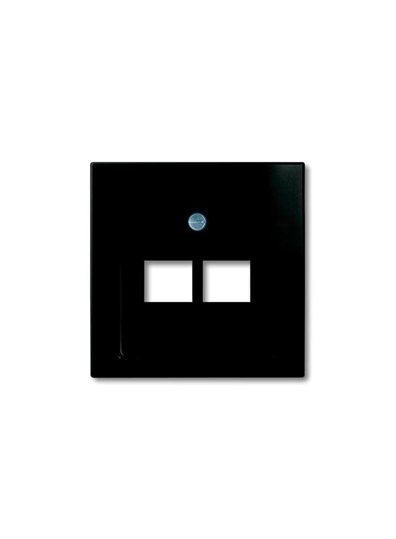 BASIC55 Pokrywa do gniazd UAE czarny-chateau