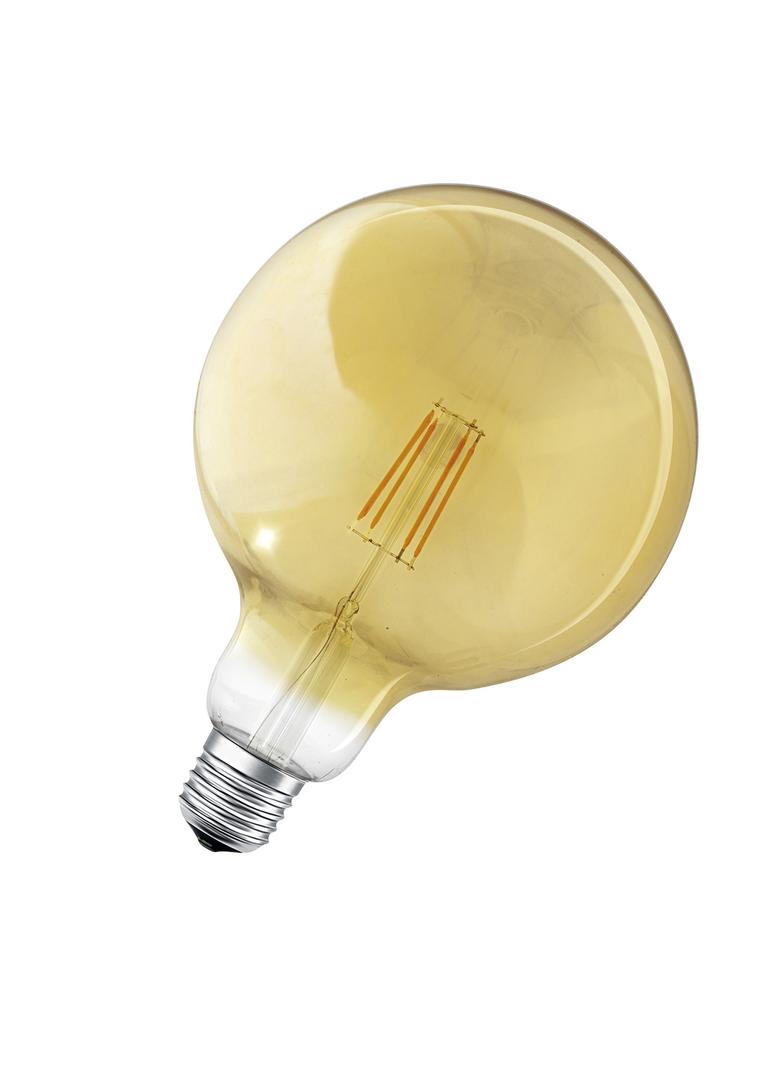 Lampa LED SMART+ ZB CL Globe125 Gold DIM 52 yes 6W/824 E27