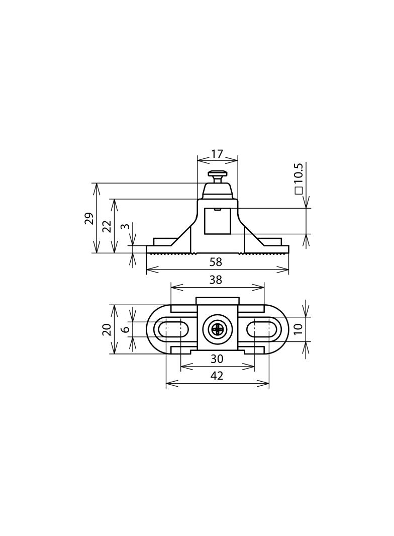 Uchwyt mocujący do R15, tworzywo