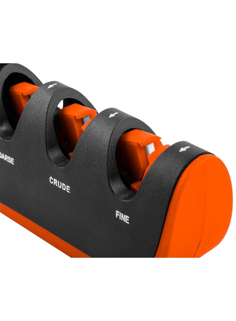 Ostrzałka do noży i nożyczek z regulacją kąta ostrzenia