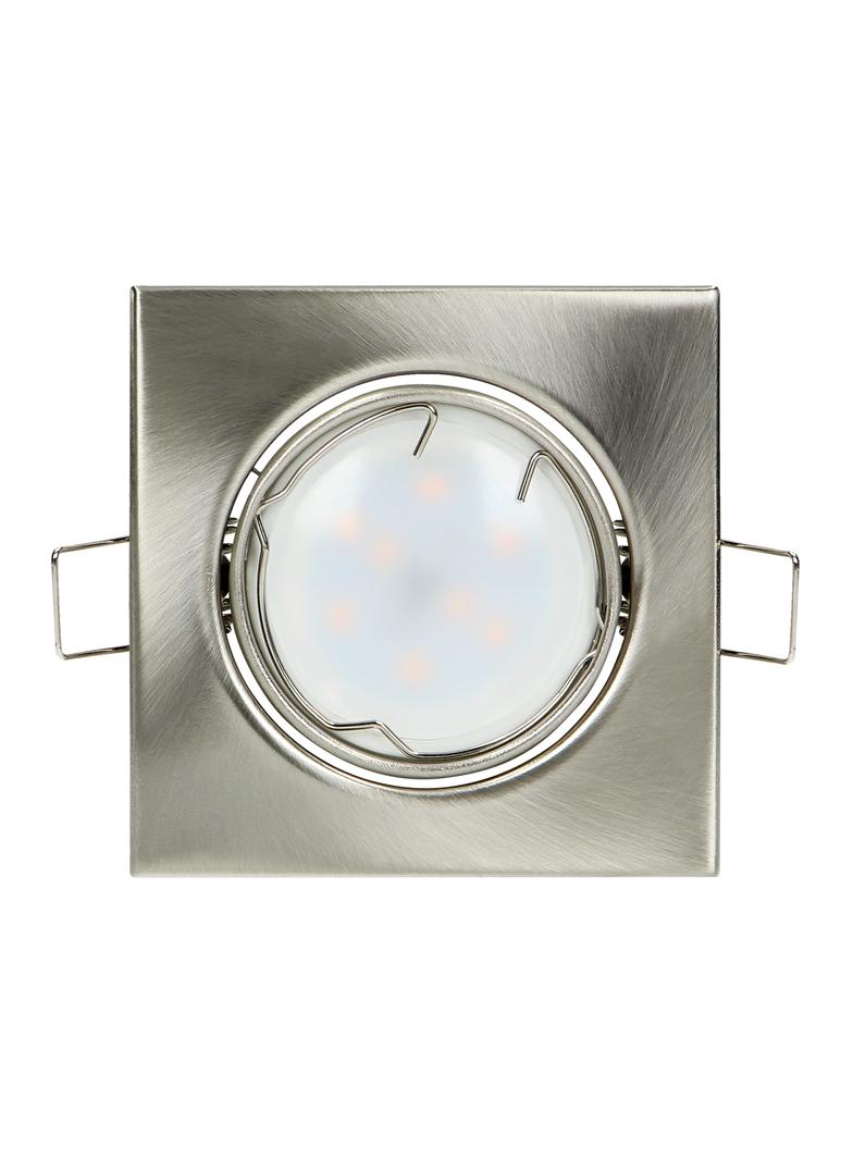 SUTRI SM ramka dekoracyjna oprawy punktowej MR16/GU10 max 50W kwadrat regulowana satyna AD-OD-6178/N