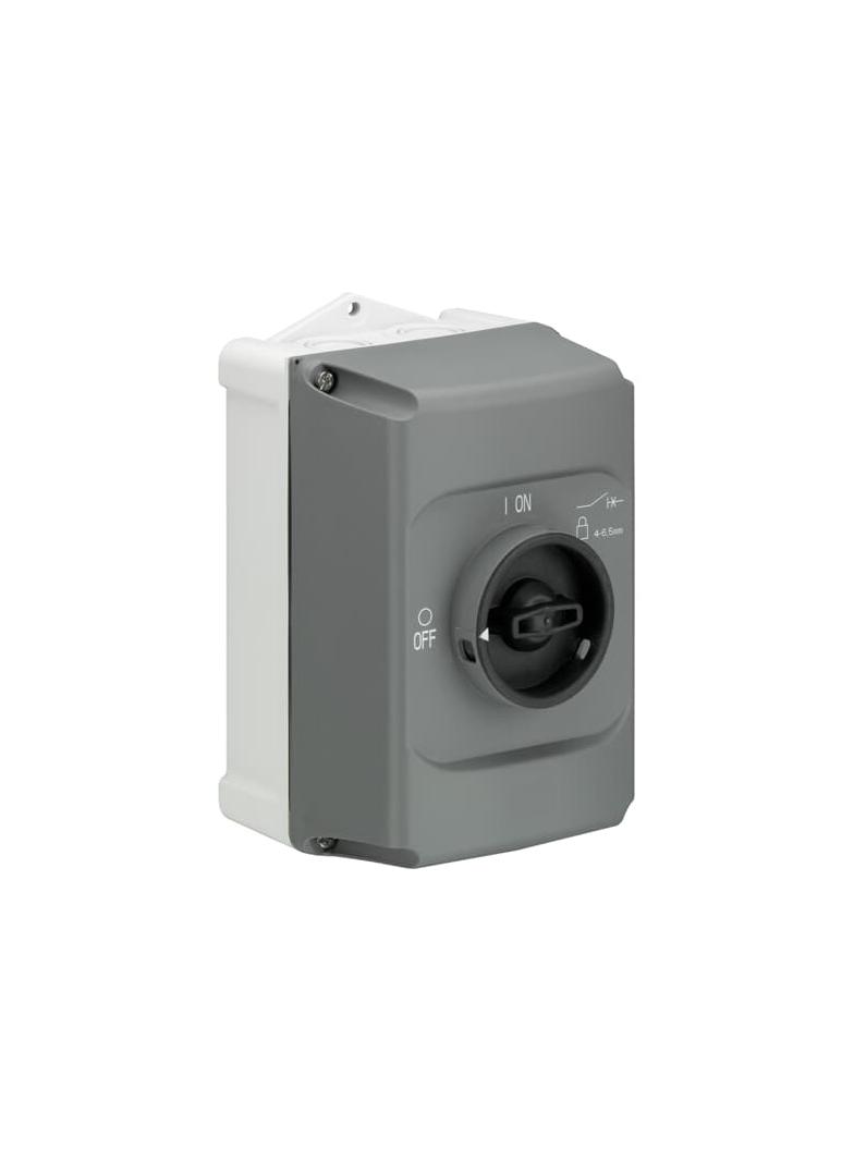 Obudowa do wyłacznika MS132 szary/czarny IB132-G