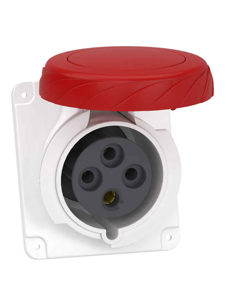 Gniazdo Pratika 32A 3P-E 380-415V IP67 50-60Hz