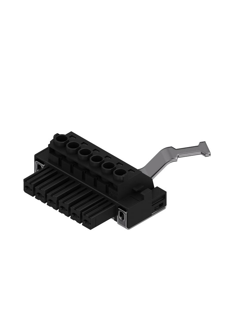 BVZ 7.62HP/06/180SH210C SN BK BX Złącze kablowe do płytek drukowanych /25szt./ WEIDMULLER