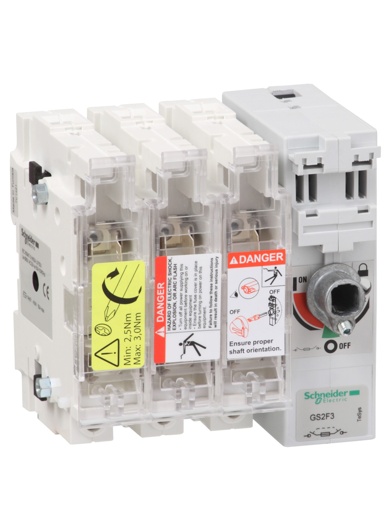 Podstawa bezpiecznikowa GS NFC 14x51 50A 3P GS2F3