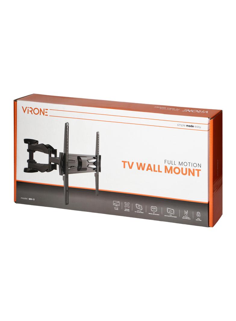 Obrotowy uchwyt ścienny do telewizorów 32”–60”