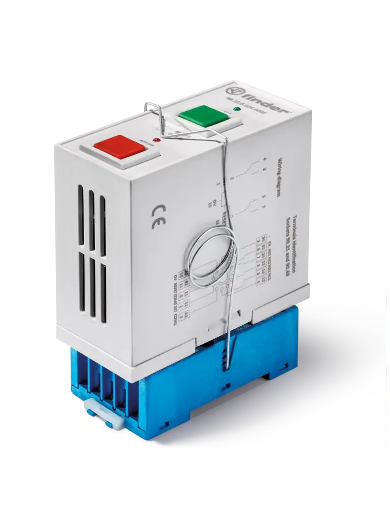 Przekaźnik bistabilny modułowy serii RB: 2 P; 8A; 110…125V DC, RB.22.9.125.0000