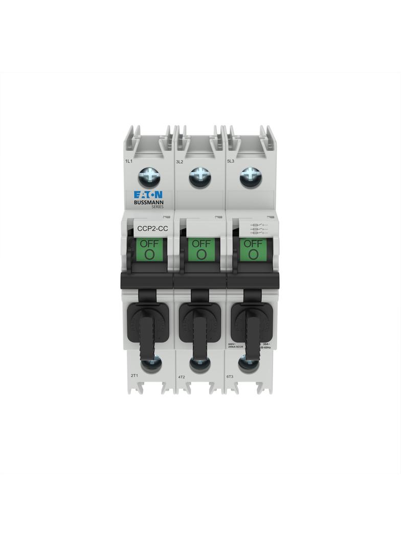 3 Pole Comp Ckt Protect 30A Rozłącznik bezpiecznikowy CCP 600VAC 125VDC 30A UL98 3P 60 Hz, CCP2-3-30