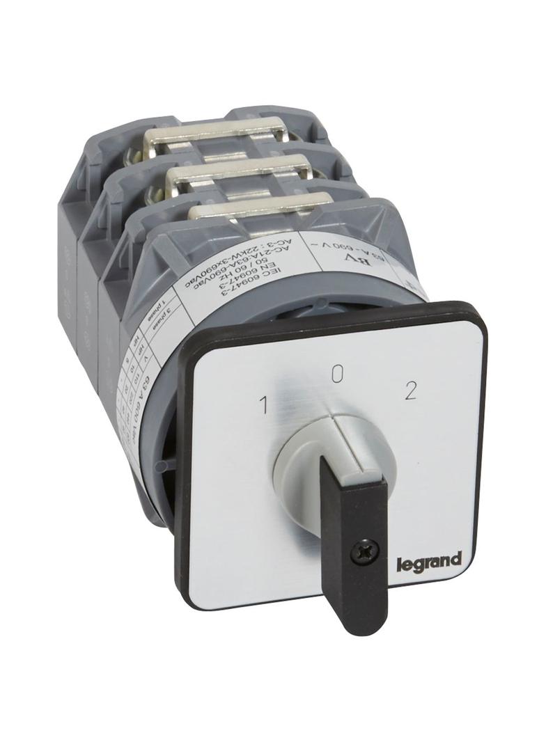 PRZEŁĄCZNIK KRZYWKOWY 0-1-2 PR63 63 A 3P, Legrand