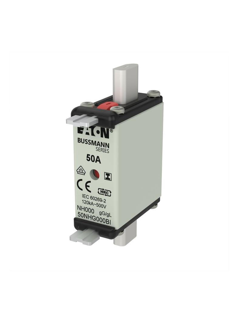 50NHG000BI Wkładka NH 50A 500V GL/GG rozmiar 000 50NHG000BI EATON