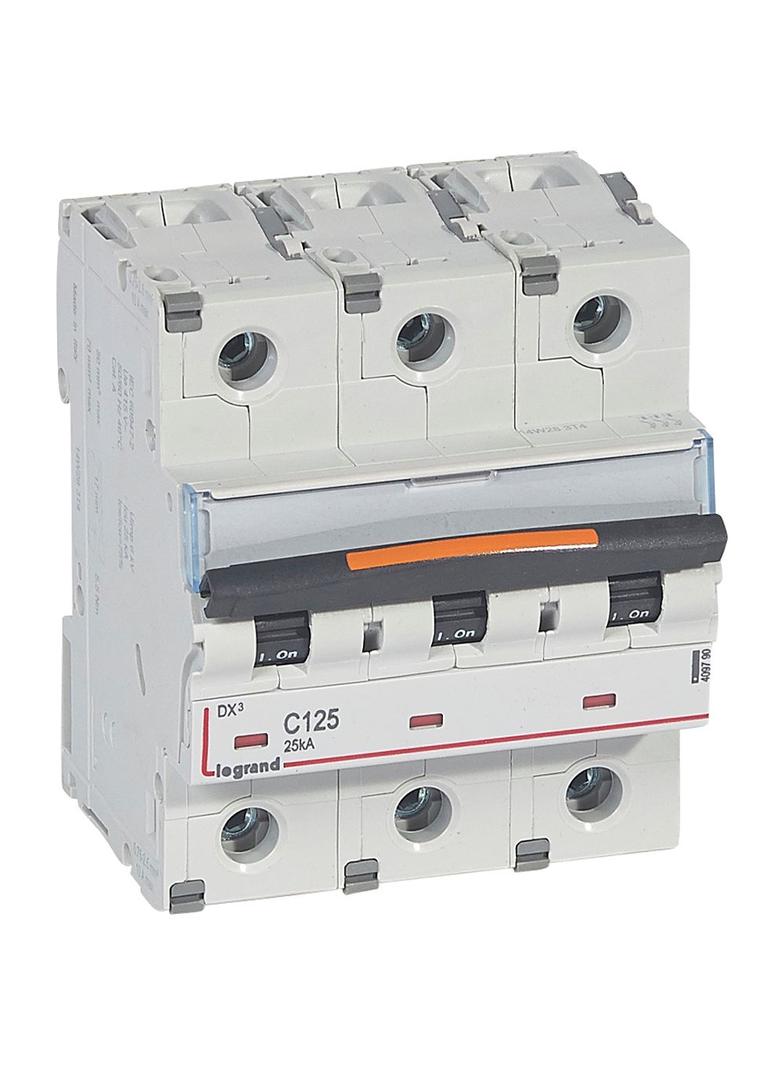 Wyłącznik Nadprądowy S323 C125 3P 125A 25Ka DX3 409790 LEGRAND
