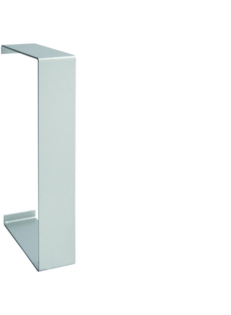 tehalit.BRAP Maskownica łączeń ciętych 65x130 stal aluminium  BRAP651307LAN HAGER