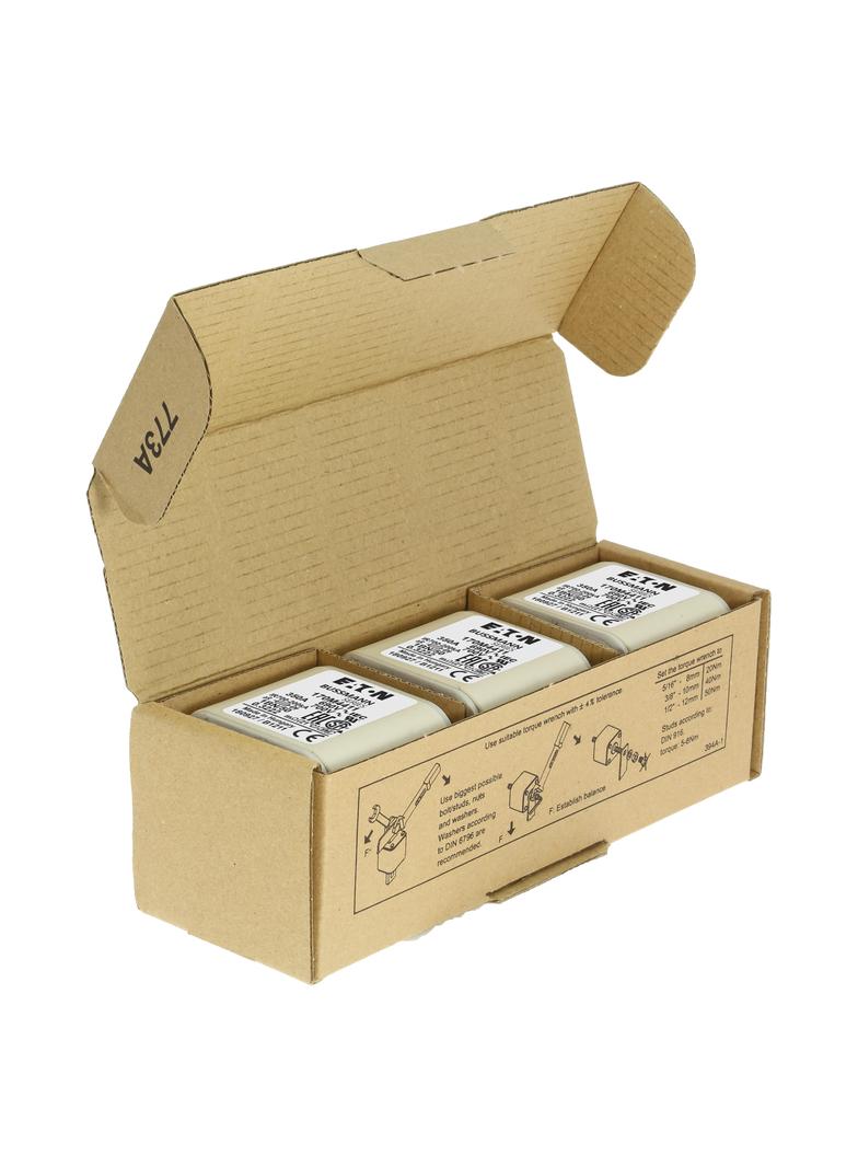 FUSE 350A 690V 1BN/50 AR UC Wkładka szybka 350A AC 690V rozmiar 1 53x69x51 mm aR IEC UL w 170M4411 E