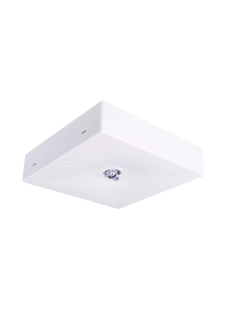 Oprawa awaryjna natynkowa STARLET QUAD LED SCH 250 A 1H CT IP20 / soczewka korytarzowa do pomieszcze 92955 INTELIGHT