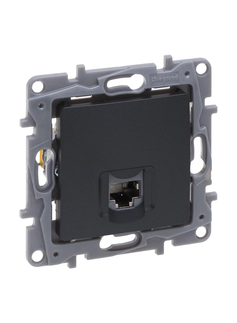 Niloe Selection - Gniadzo Rj 45 Kat. 6 Stp Antracyt 762275 LEGRAND