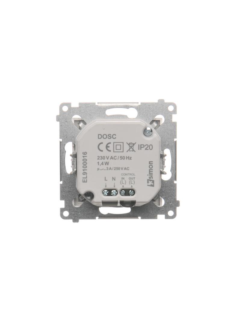 Simon 54 Oprawa oświetleniowa LED z czujnikiem ruchu 230 V AC 1.4 W białe zimne 5900 K biały DOSCA.01/11 KONTAKT