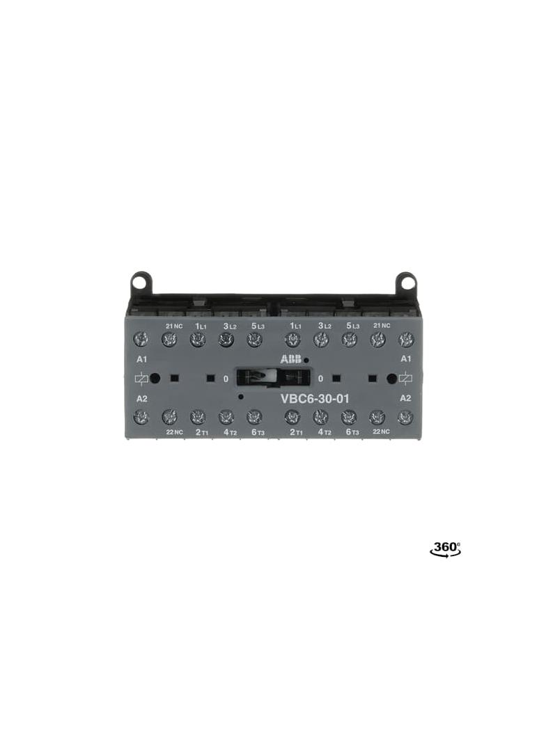 Układ rewersyjny styczników VBC6-30-01-24DC
