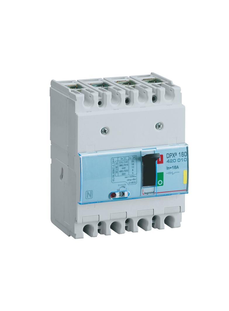 Wyłącznik DPX3 160 4P 25A 50Ka 420131 LEGRAND
