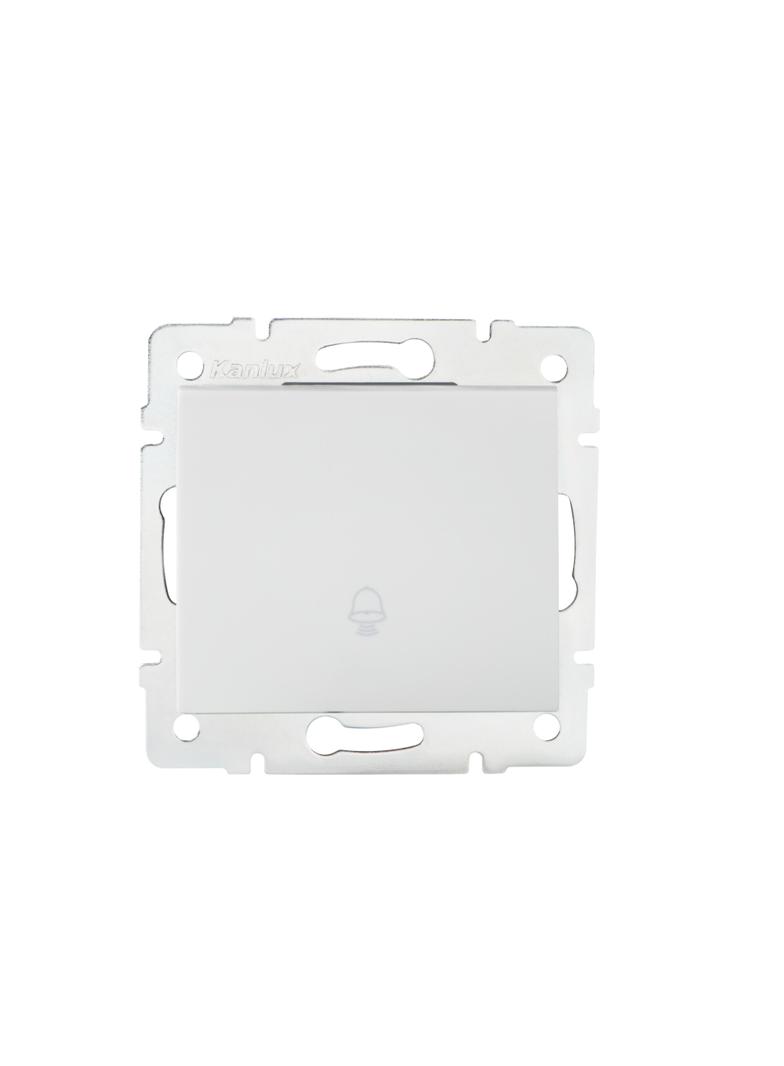 LOGI Łącznik zwierny dzwonek śrubowy biały 10AX 250V 021030102 25071 KANLUX