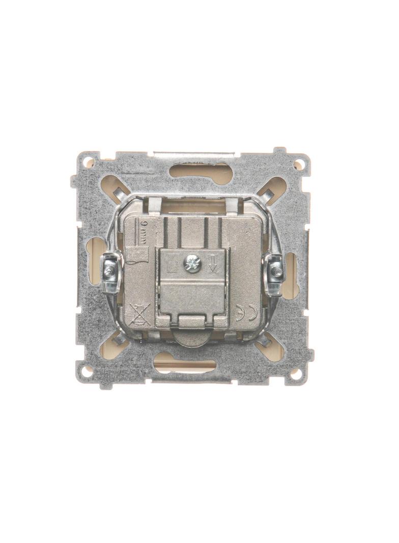 Simon Basic Gniazdo antenowe R-TV końcowe separowane 1x wejście: 5–862 MHz beż