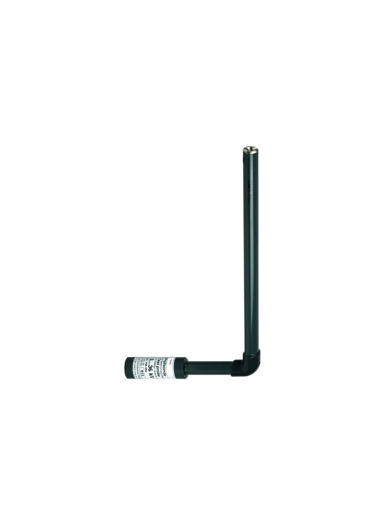 Przedłużacz kątowy 90 st. z gwintowanym bolcem M8