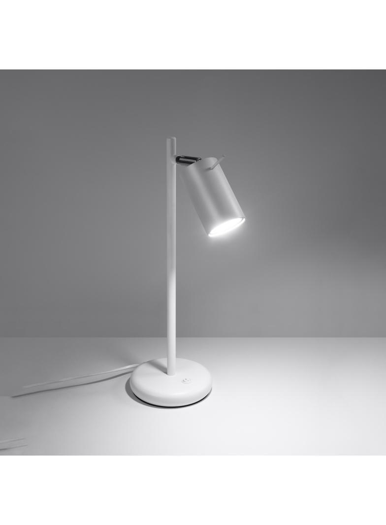Lampa biurkowa RING biała