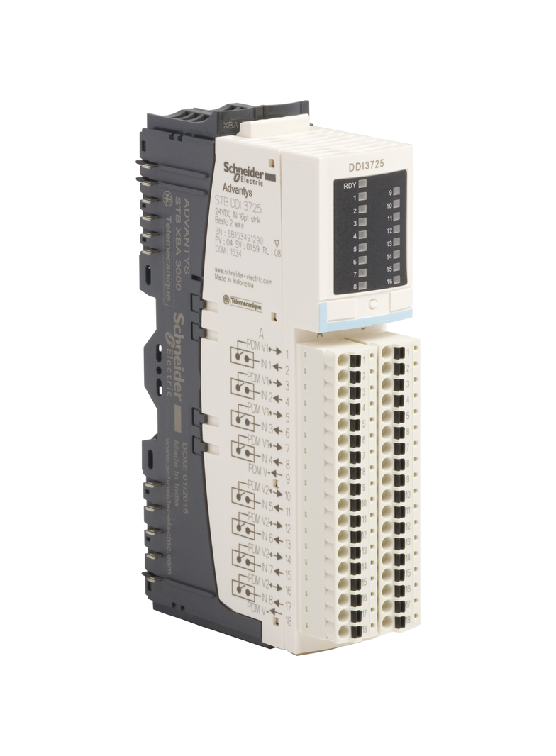 Zestaw podstawowych wejść cyfrowych STB - 24 V DC - 16 I STBDDI3725KC