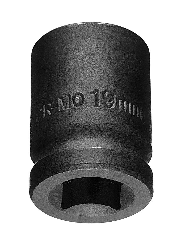 Nasadka udarowa 1/2", 19 x 38mm, Cr-Mo