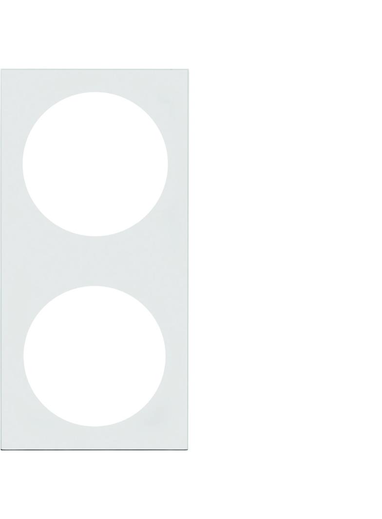 Integro Ramka 2-krotna, chrom 919762518 HAGER