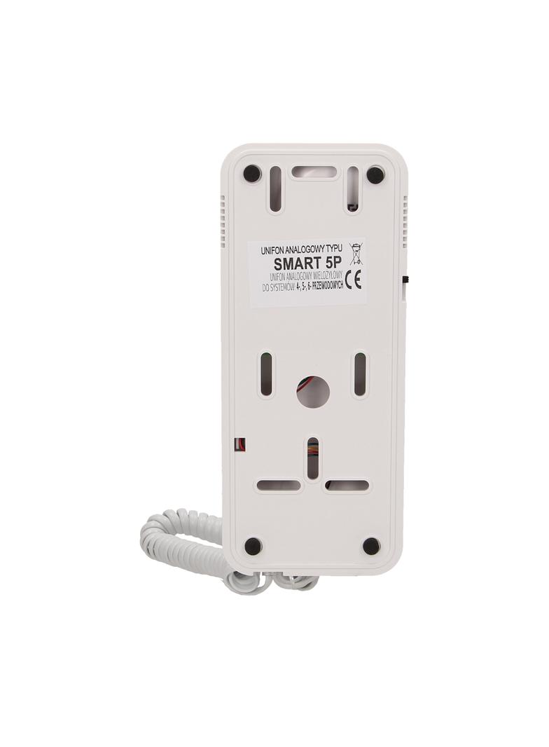 Unifon wielolokatorski do instalacji 4,5,6-żyłowych SMART 5P CYFRAL szaro-biały SMART 5P/SZ-BI ORNO