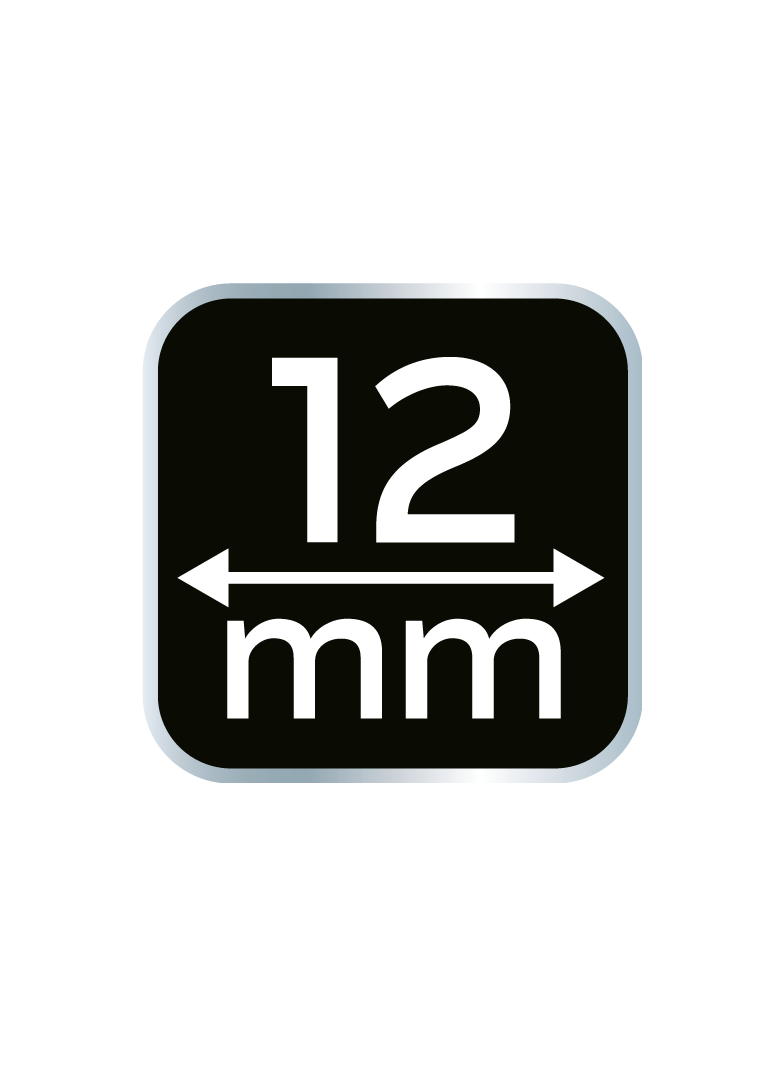 Dłuta 6, 12, 18, 24 mm, zestaw 4 szt. Uchwyt drewniany