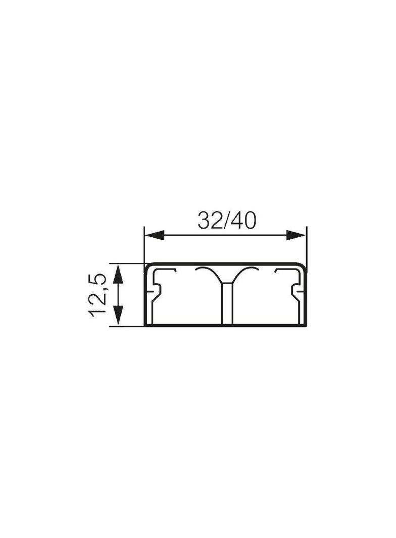 Zaślepka Końcowa Dlplus 40x12,5 /10 Szt./ 031204 LEGRAND