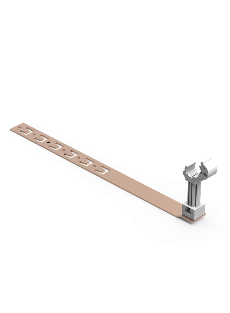 CU UCHWYT POD DACH.L-415 Z ZACZ z plastikiem 10.3/Z/P CU