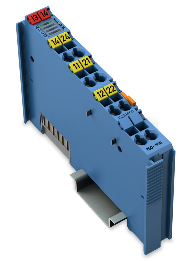 moduł wyjść przekaźnikowych 2-kanałowy 100 V AC, 30 V DC Ex i WAGO